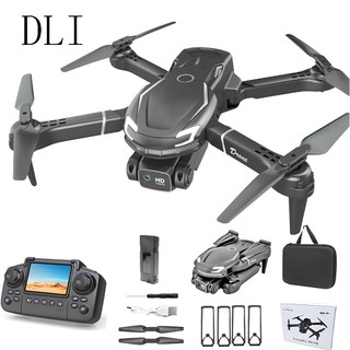 DLI Mini Drone V88 com Tela Camera Dual HD Profissional FPV Drone com Wifi