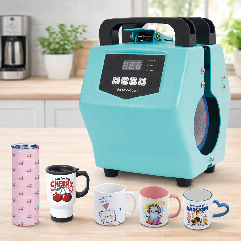 Prensa Térmica Canecas Sublimadora Transfer 11oz Portátil em Oferta na Shopee