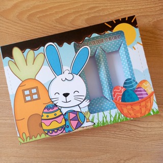 5 unidades Kit Mini Confeiteiro Páscoa Infantil – Caixa para Ovo 150g/200g em Oferta na Shopee