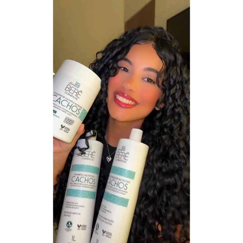 Kit Nutritivo Murumuru e Karité Profissional da Bela Berê 1kg | Nutrição Intensa, Brilho e Maciez