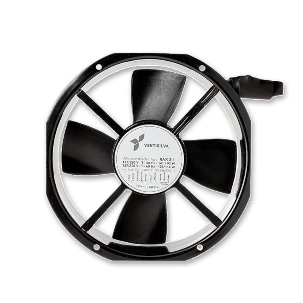 Microventilador Axial 25 cm Ventisilva RAX2 Bivolt P/ Ventilação e Exaustão Ambientes Residenciais