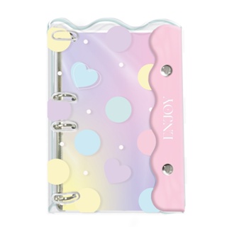 Fichário Colegial Enjoy PVC Cristal DAC - Transparente com Folhas em Oferta na Shopee