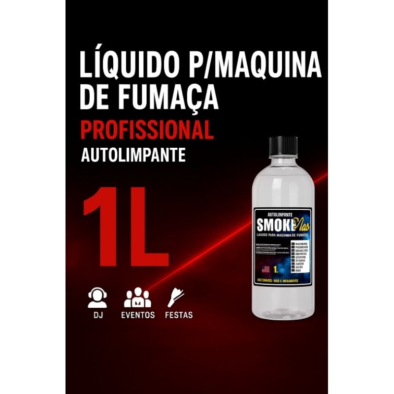 1 Litro de Líquido Para Máquina de Shows à Base de Água