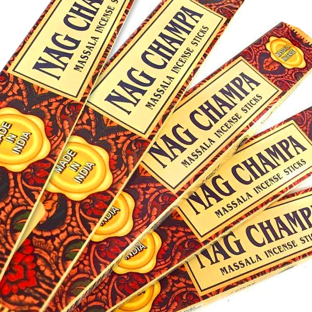 Incenso Indiano Tulasi Nag champa 5 Caixinhas Massala Varetas em Oferta na Shopee