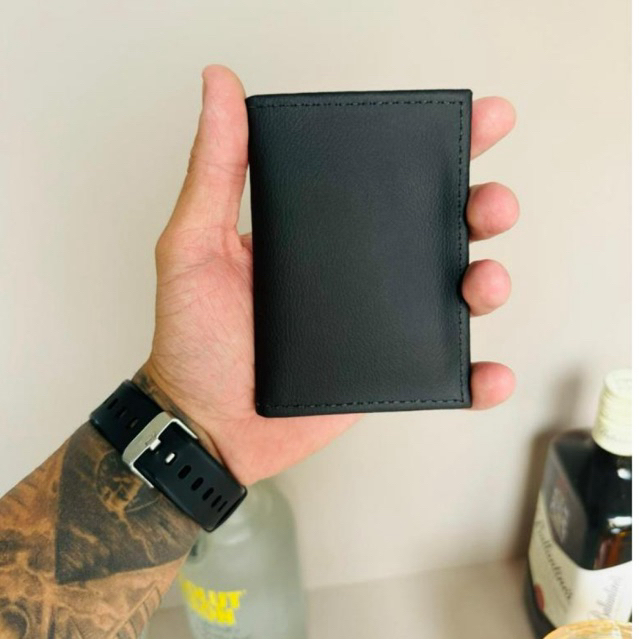 Carteira Masculina Porta Documento Cartão CNH Slim em Oferta na Shopee