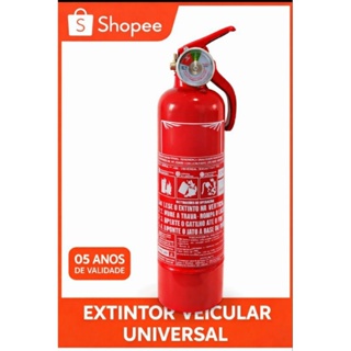 Extintor de carro.  Veicular ABC universal. Validade 5 anos. em Oferta na Shopee