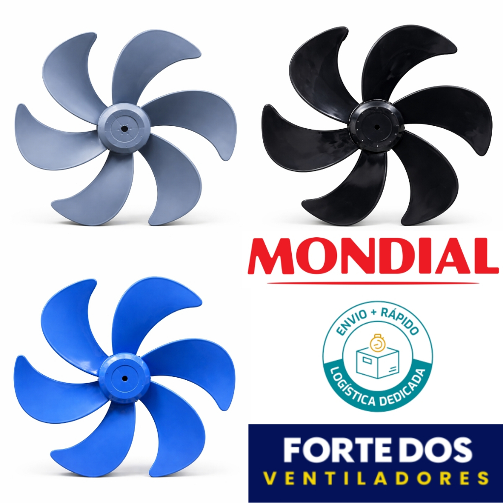 Hélice Para Ventilador Mondial Ultra 40cm Cores