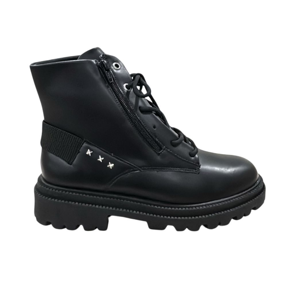 Bota Coturno Feminino Detalhe com Brilho Ramarim Original Tratorada 24-62104