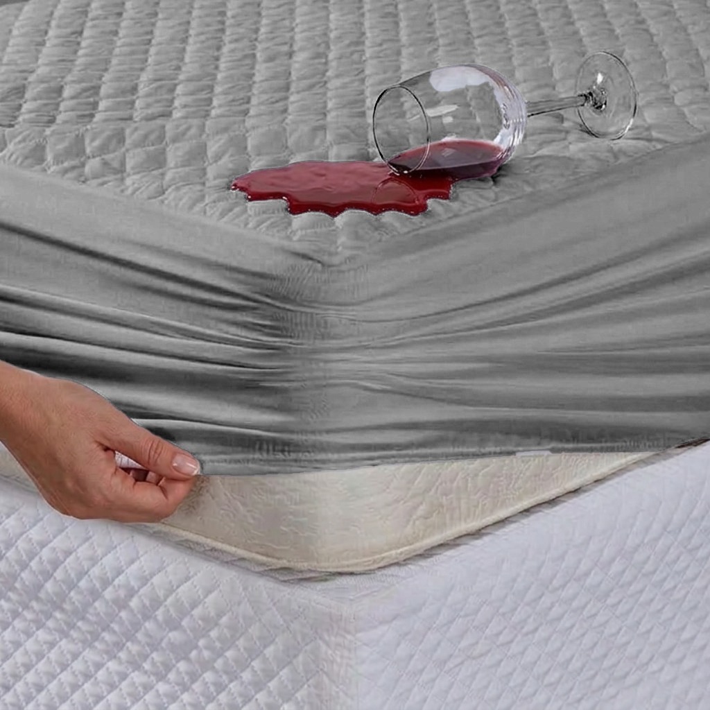 Capa Para Colchão Impermeavel Matelado Com Elastico 180 Fios Solteiro Casal Queen King