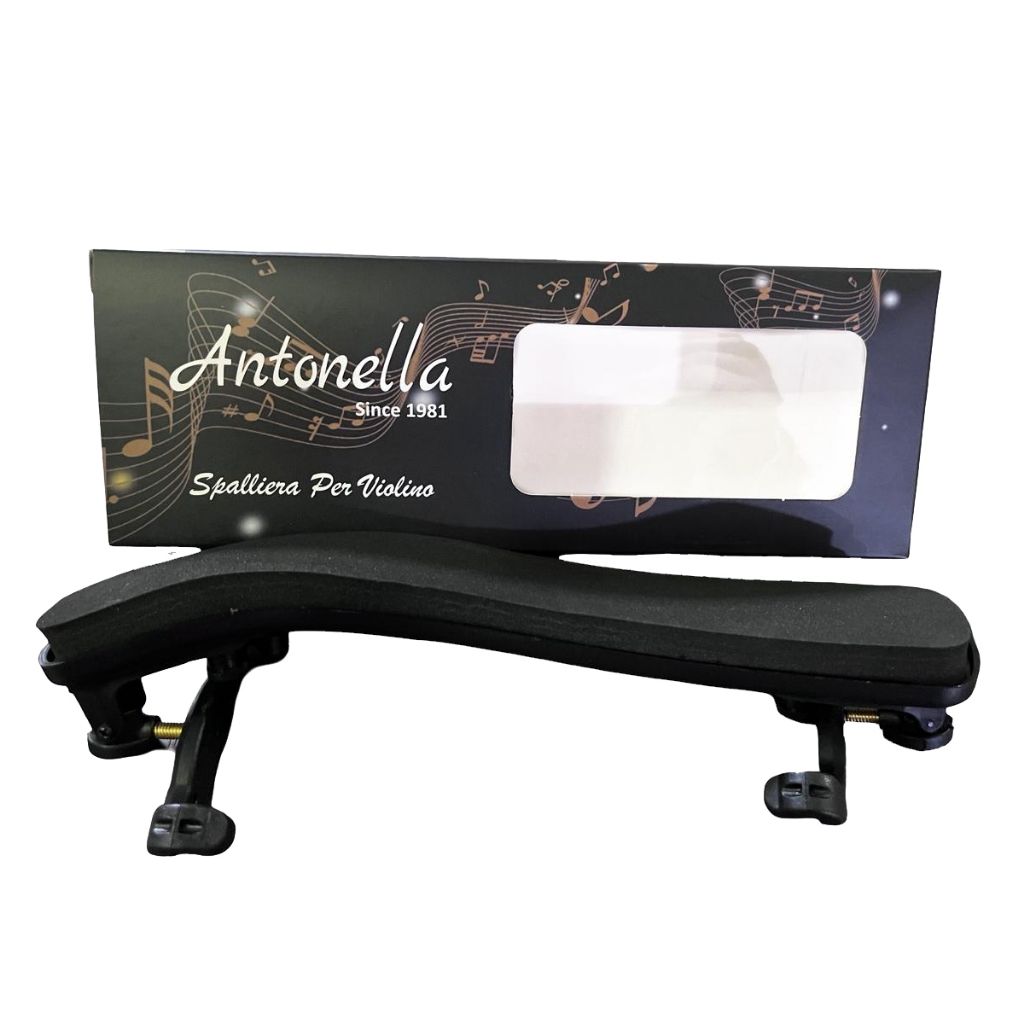 Espaleira p/ Violino Profissional Antonella Tamanho 4x4 Ajustável 3x4
