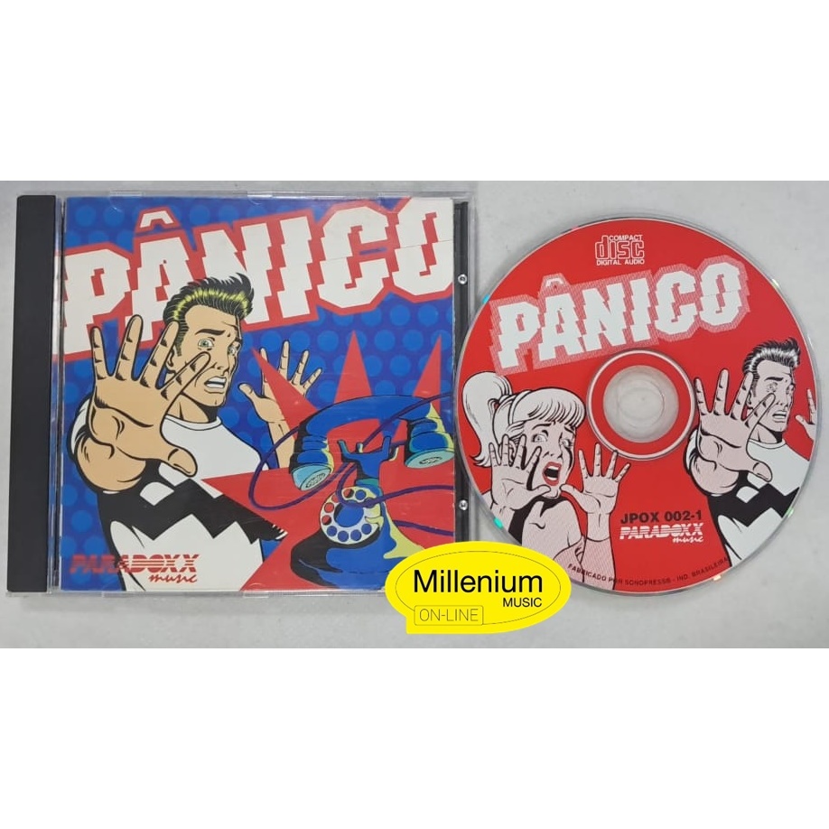 CD Pânico Paródias 1996 Original Gravadora Colecionador Ótimo Estado
