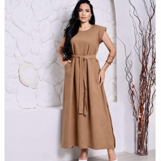 Vestido Longo com Manga Japonesa – Amarelo, Laranja, Bege, Branco, Preto, Verde agua em Oferta na Shopee