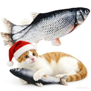 Brinquedo Peixe Elétrico Recarregável para Gato e Pets Cabo USB incluso em Oferta na Shopee