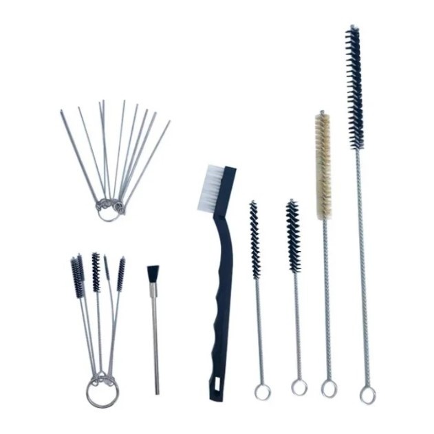 Detalhes do Ferramentas Para Limpar Pistolas De Pintura  Reparo Agulha & Escova Conjunto Acessórios Limpos (3532)