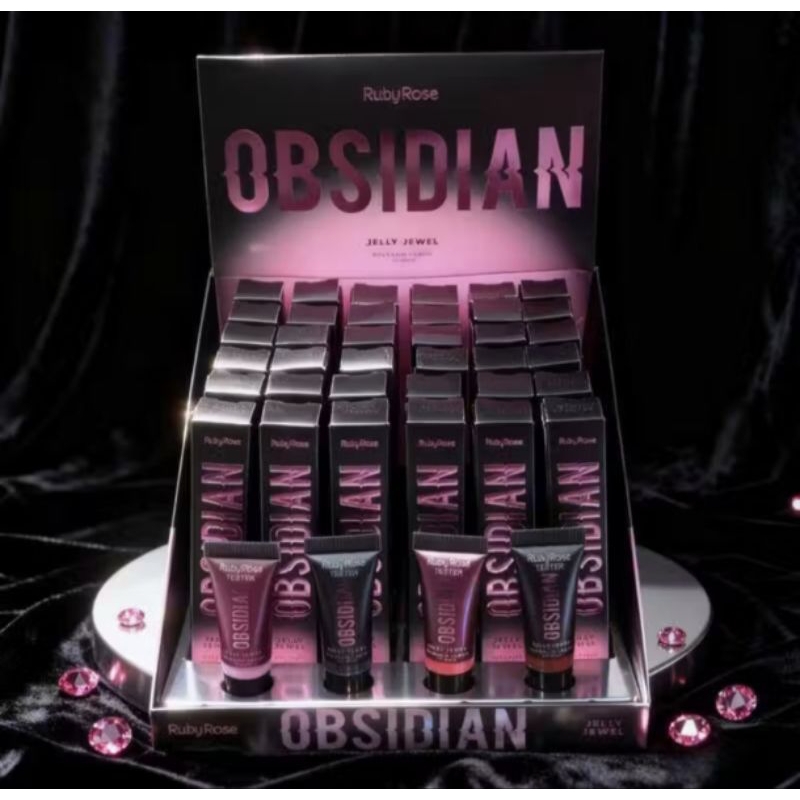 Box Gloss Jelly Jewel Obsidian Ruby Rose