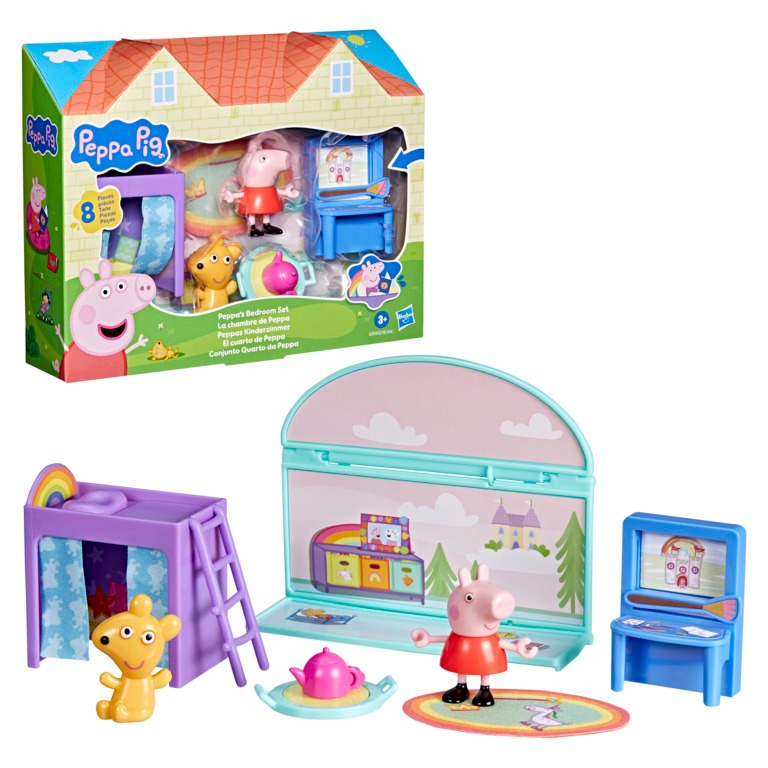 Playset Boneca Conjunto Quarto Da Peppa - Hasbro G2834