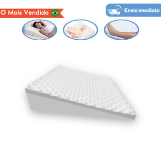 Travesseiro Anti-refluxo Adulto Rampa Berço Grávida Ativa Circulação Sanguínea Alivia Dor
