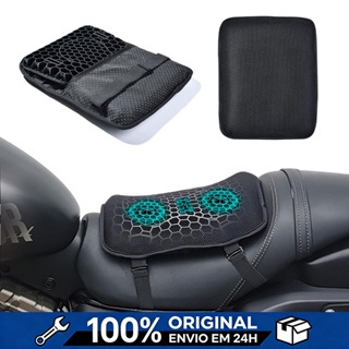 Almofada Universal De Gel Para Assento De Motocicleta Capa de assento em tela em Oferta na Shopee