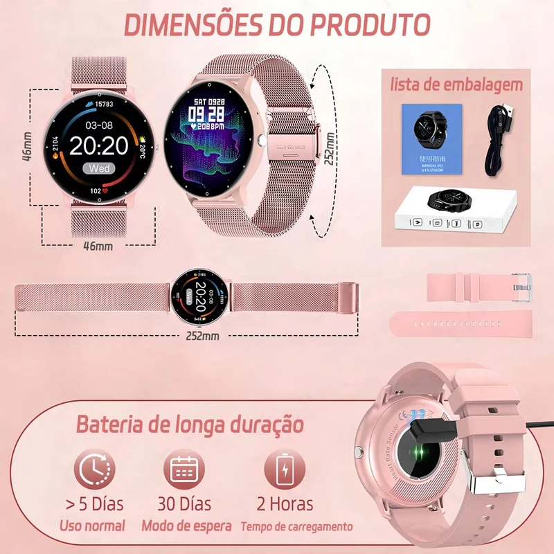 Smartwatch Jioye Relógio Inteligente — foto 9