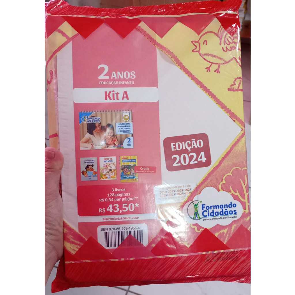 Formando Cidadãos - 2 Anos Kit A