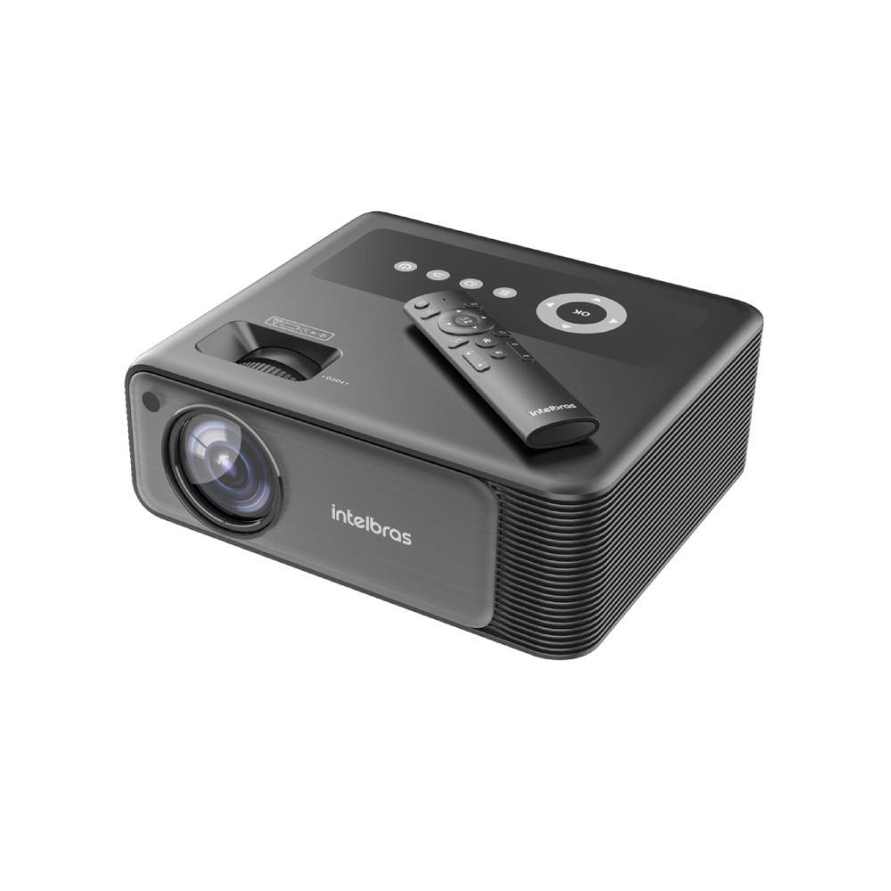 Projetor Full HD Intelbras 7400 Lúmens Pfl6520 Preto - Miniatura 3