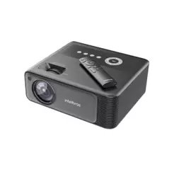 Projetor Intelbras PFL6520 7400 Lumens 200" Full HD HDMI Bluetooth - Preto