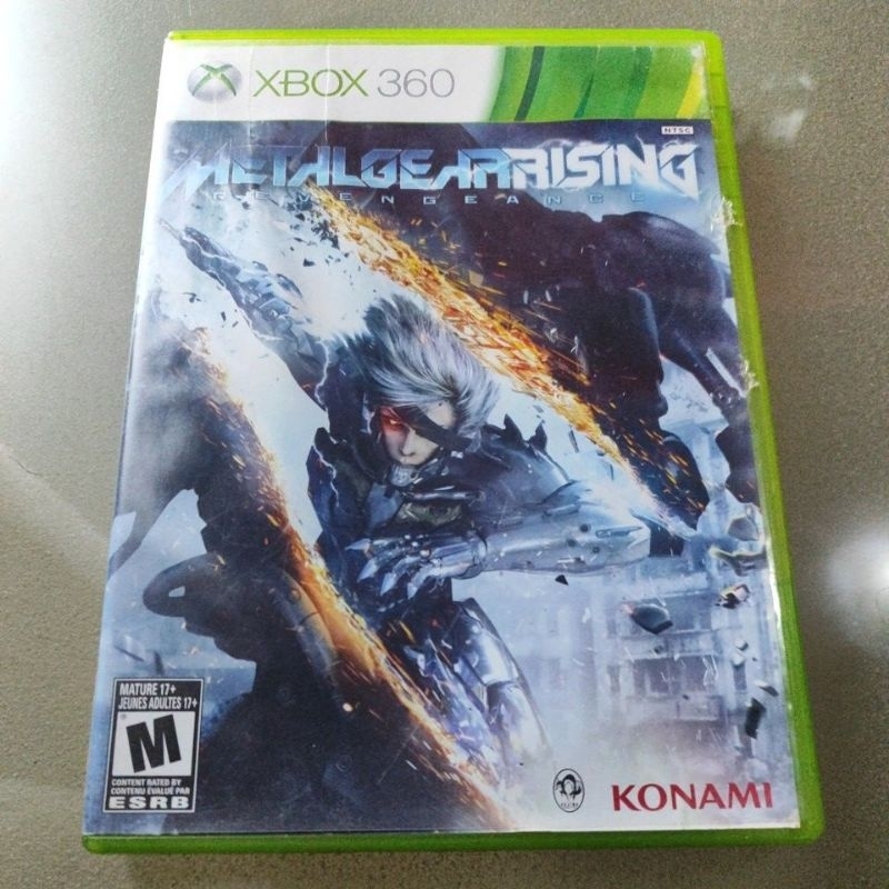 Metal Gear Rising Revengeance jogo original para Xbox 360