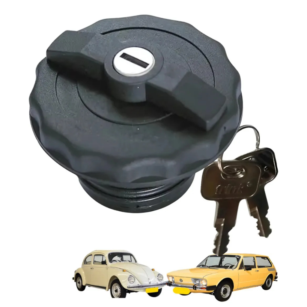 Tampa Tanque Combustivel Fusca Brasilia Apos 1977 C/ Rosca 10202