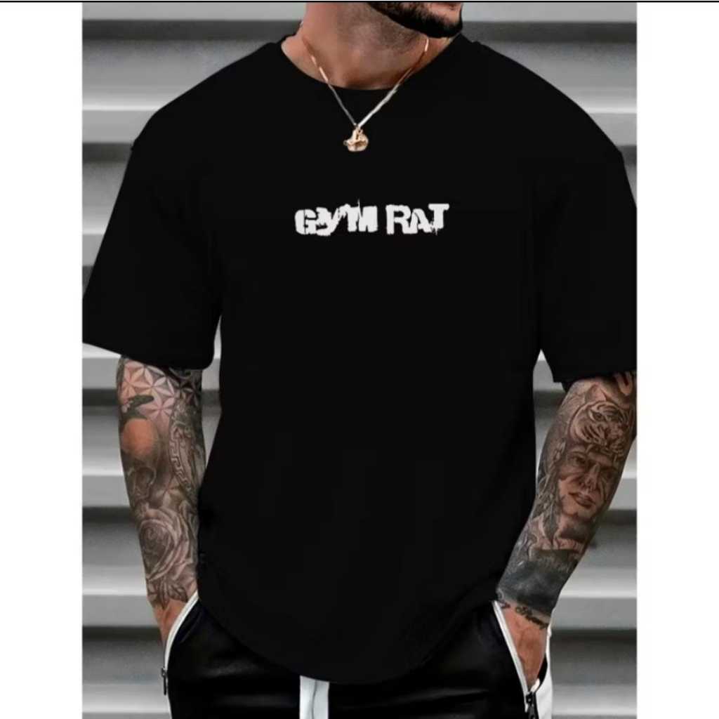 Camiseta Rat Gin Masculina Estampada 100% Algodão Estilo Urbano Premium
