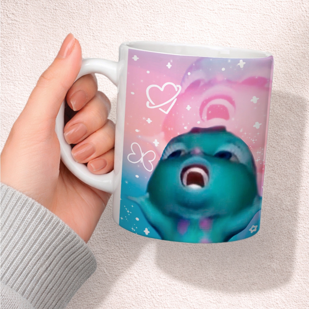 Caneca cerâmica aesthetic memes Bibble Fairytopia em Oferta na Shopee