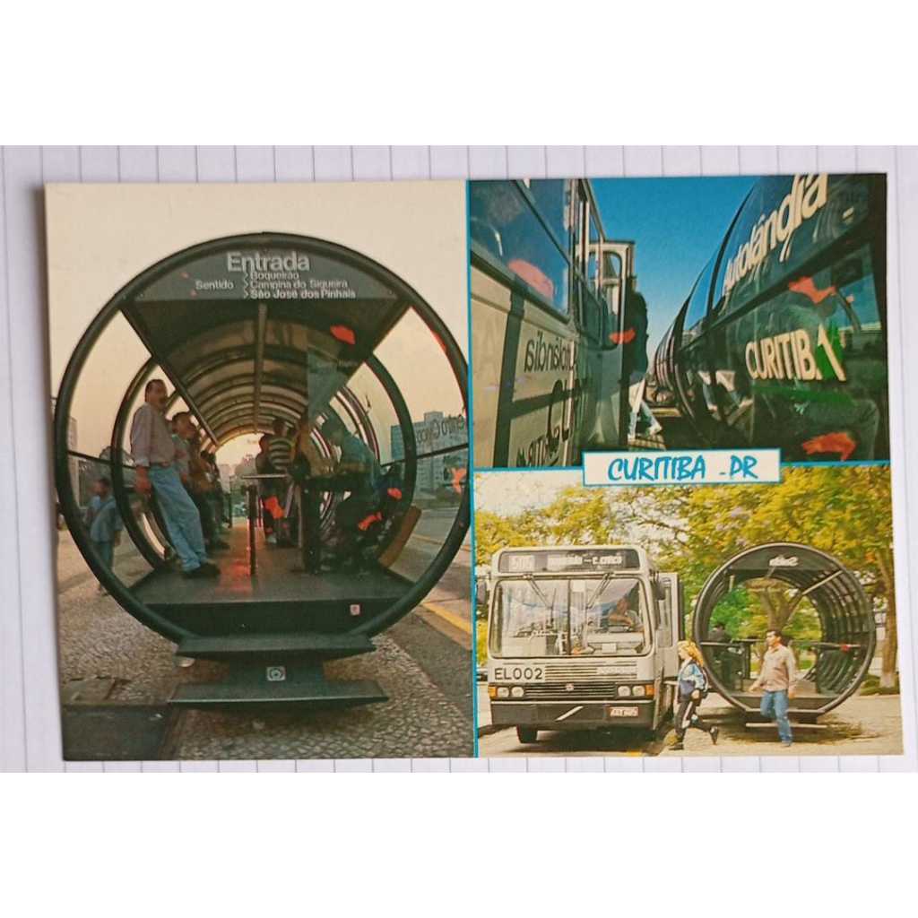 Cartão Postal – Curitiba (PR), Transporte Coletivo (Linha Direta / Ligeirinho)
