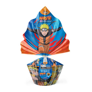 Ovo de Páscoa Naruto Infantil Chocolate ao Leite Delice 90g com Bowl e Hashi em Oferta na Shopee