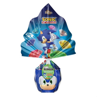 Ovo de Páscoa Sonic Infantil Chocolate ao Leite Delice 90g com Copão 3D em Oferta na Shopee