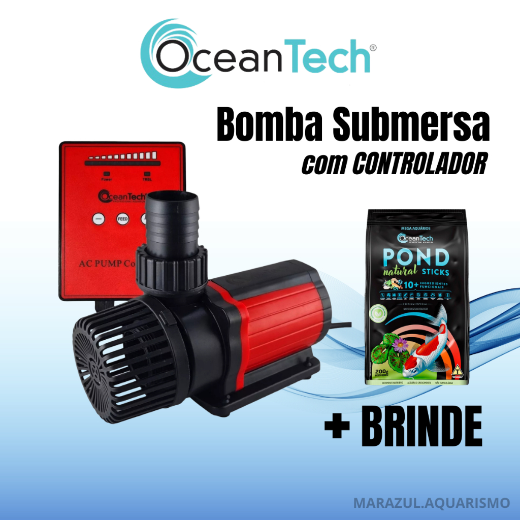 Bomba Submersa AC  Ocean tech Para Aquários e Lagos em Oferta na Shopee