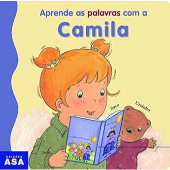 Aprende As Palavras Com A Camila Capa dura