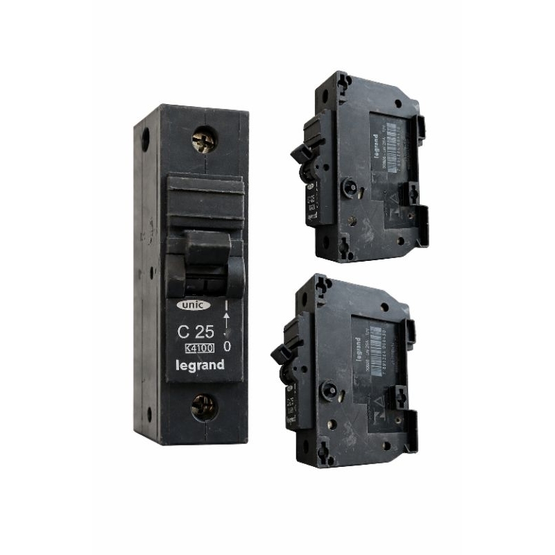 Disjuntor NEMA C 25 - 3000, 1 Polo, 25A, 5kA/127Vca, 3kA/220Vca - Unic - Legrand Pial