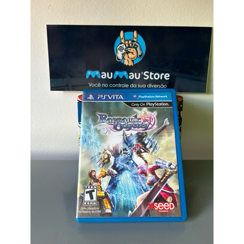 Ragnarok Odyssey PS Vita - Original Usado Mídia Física Jogos de RPG PlayStation Vita