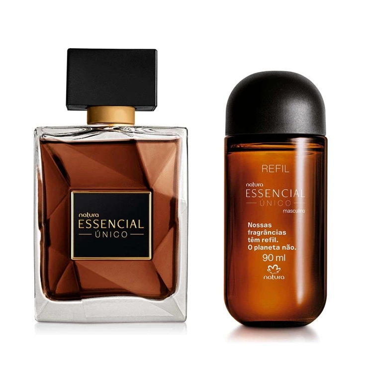 Essencial Único Perfume Masculino Natura - 90ml (Regular ou Refil)