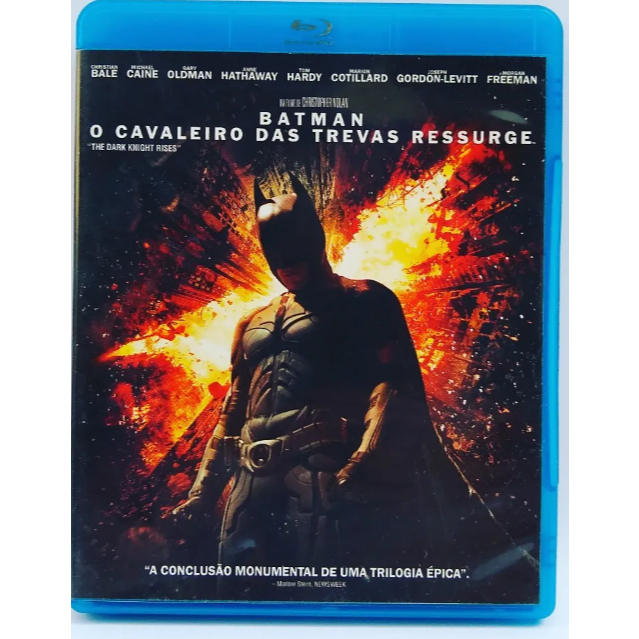 Batman O Cavaleiro Das Trevas Ressurge Bluray Filme Duplo Dublado