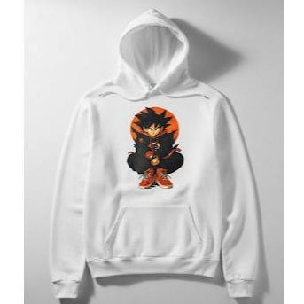 Moletom Confortável Estampa Goku Anime Desenho Casaco Blusa De frio Diversas Cores