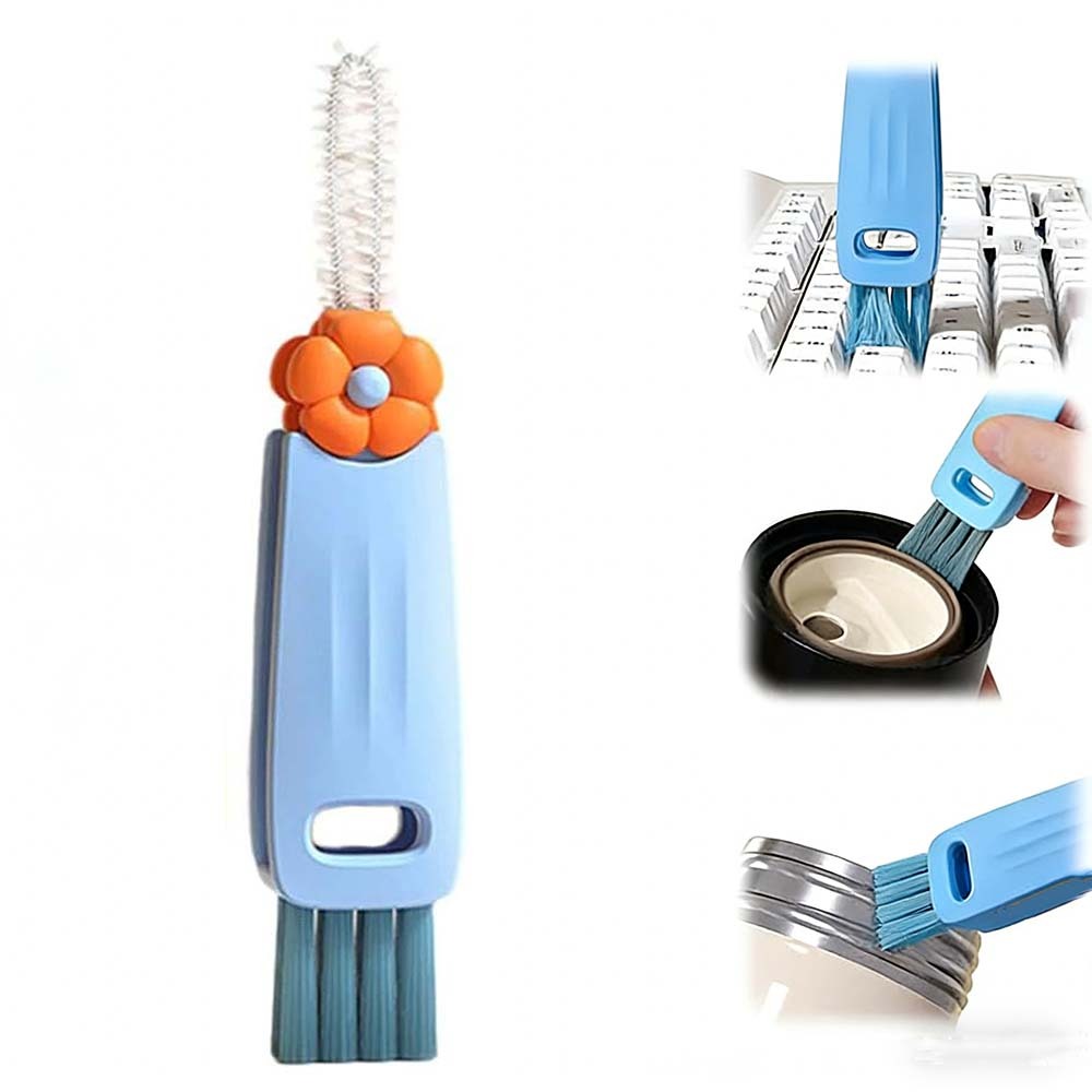 Conjunto Escova Rotativa 3 em 1 - Limpeza Eficiente para Copos
