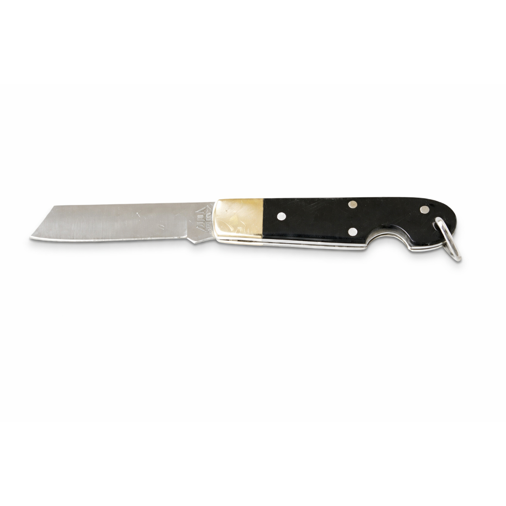 ZEBU BARRETOS CANIVETE  Inox Cabo Preto