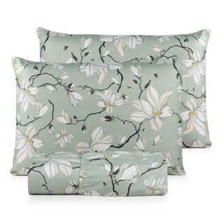 Jogo De Cama Lençol Elástico Queen Box 03 Peças 200 Fios Toque Macio em Oferta na Shopee