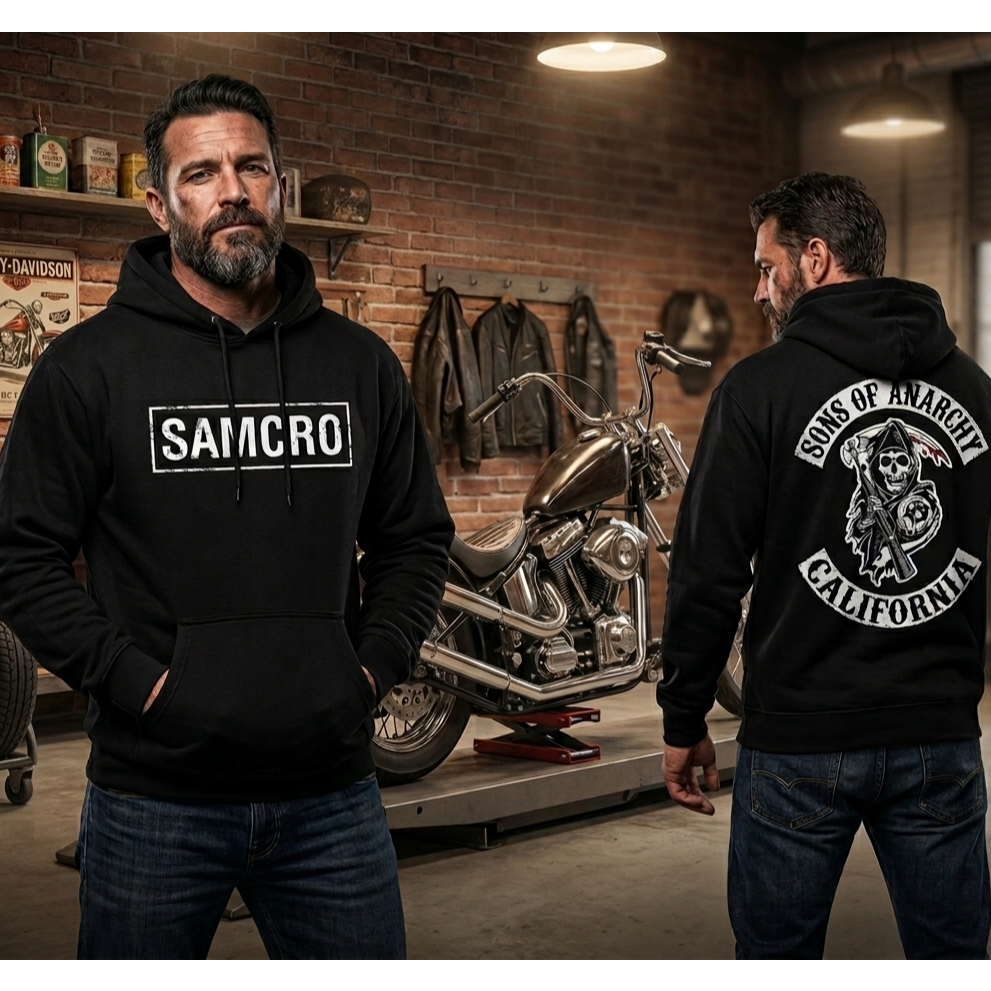 Blusa Moletom Canguru Sons Of Anarchy Seriado  Samcro