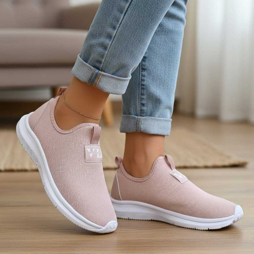Tênis Meia Feminino SLIP-ON Super Confortavel, Malha Respirável ENVIO IMEDIATO!!