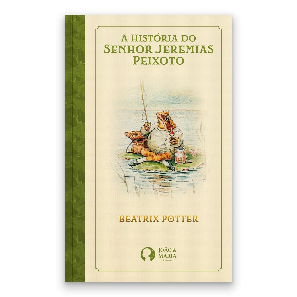 Livro A História do Sr. Jeremias Peixoto | Beatrix Potter | Clássico Ilustrado | Aventura no Charco | Novo