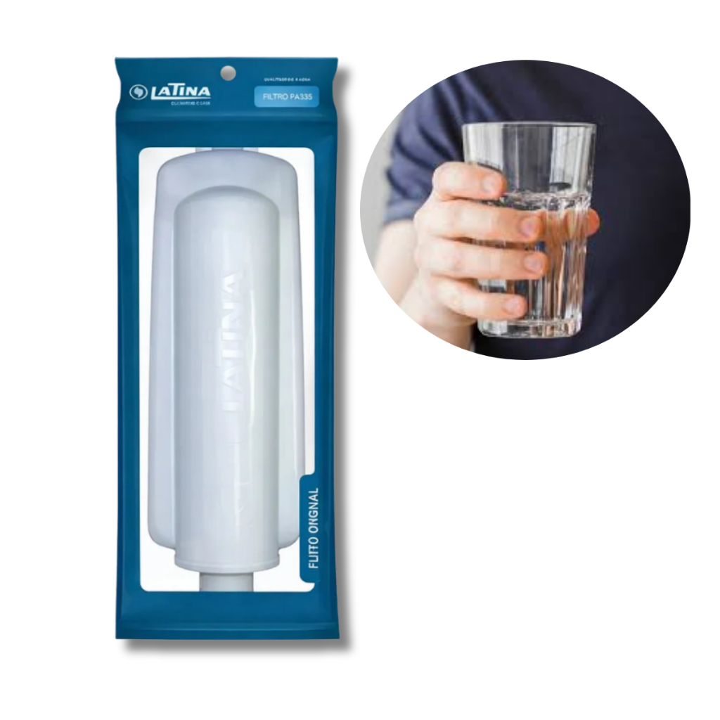 Refil Filtro Latina P355 Original Purificador Água Puri Ice Puritronic Compatível PA355 XPA375 em Oferta na Shopee