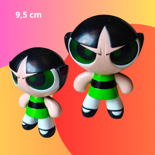 Boneca Docinho Coleção Mcdonald's 2008 Meninas Super Poderosas Mc Lanche Verde Raiva Ira Brinqueda