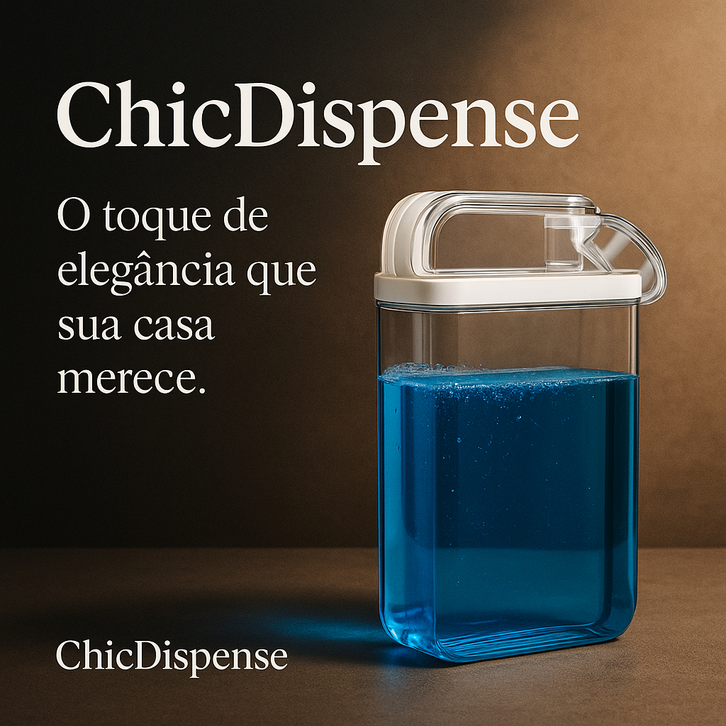 Dispenser Multiuso 1200ml Porta Sabão Líquido Amaciante
