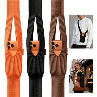 INOVA Alça para celular Lisa Anti-perda Macio Resistente Anti-queda Criativo Elegante Moda 	Outdoor Alça crossbody para